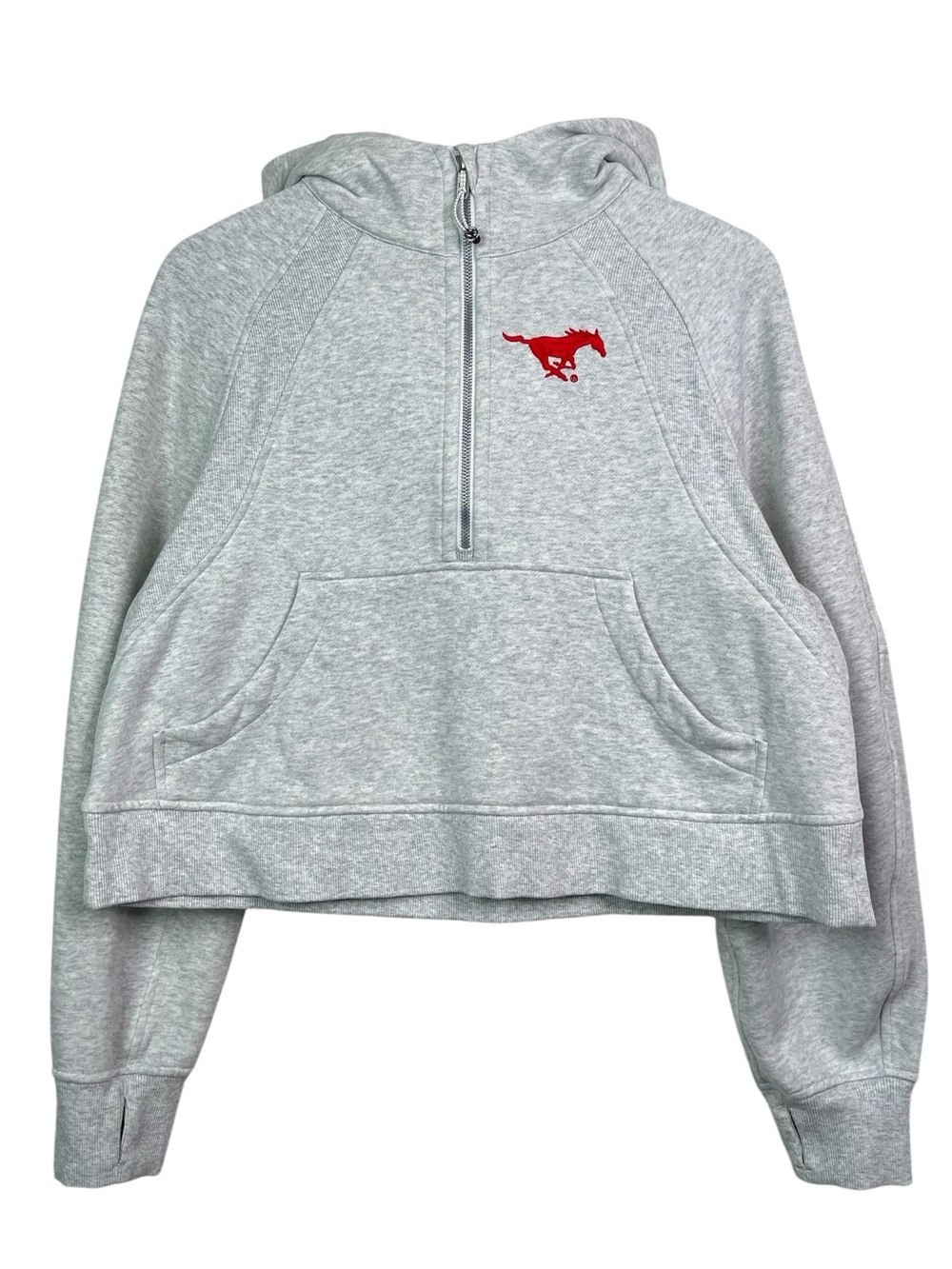 Lululemon 2024 Southern Methodist University Scuba Oversized Half Zip Hoodie M/L